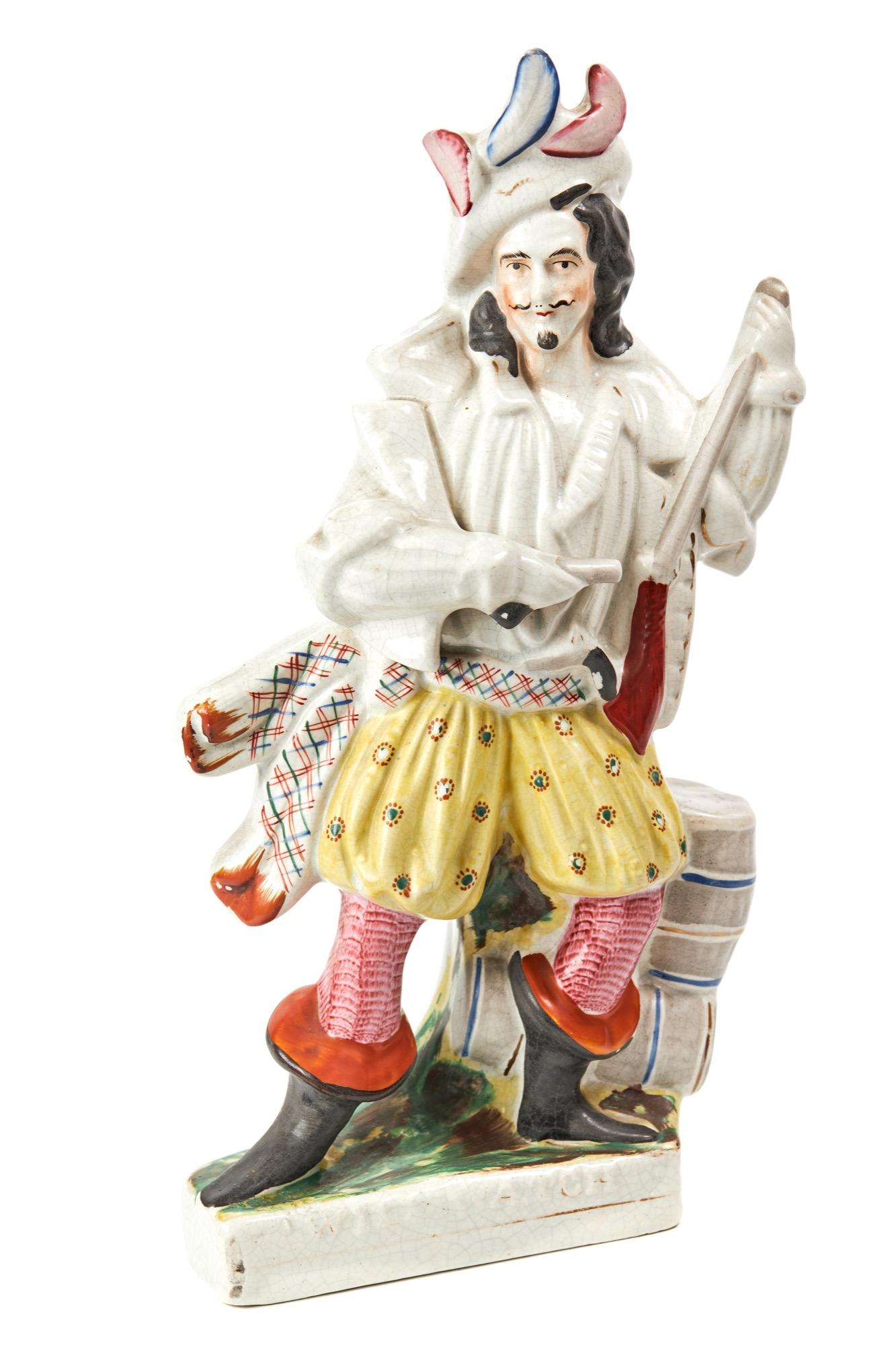 Large Antique Staffordshire Figure (1 of 8)