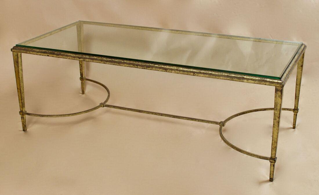 Gilded Wrought Iron Maison Ramsay French Coffee Table (1 of 4) Gilded Wrought Iron Maison Ramsay French Coffee Table (1 of 4)