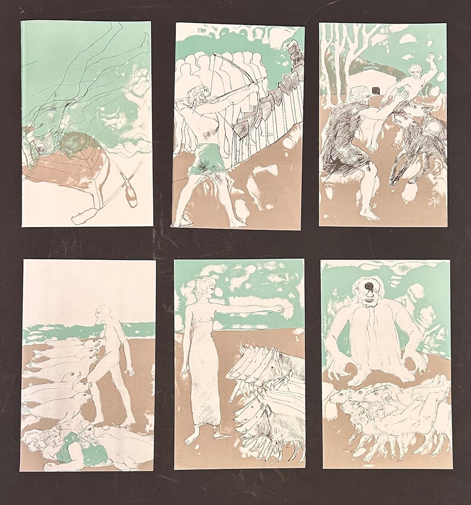 Elizabeth Frink Set of Six Lithographs from The Odyssey 1975 (1 of 7)