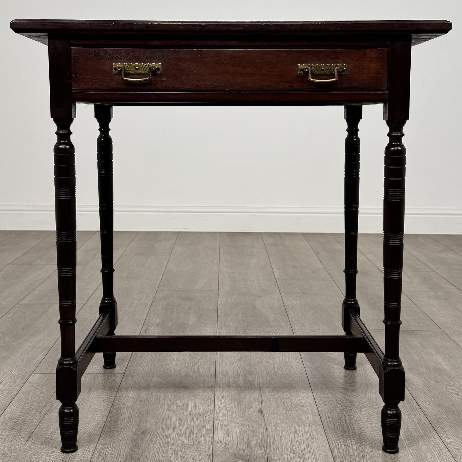 Antique 20th Century Side Table In Mahogany (1 of 11)