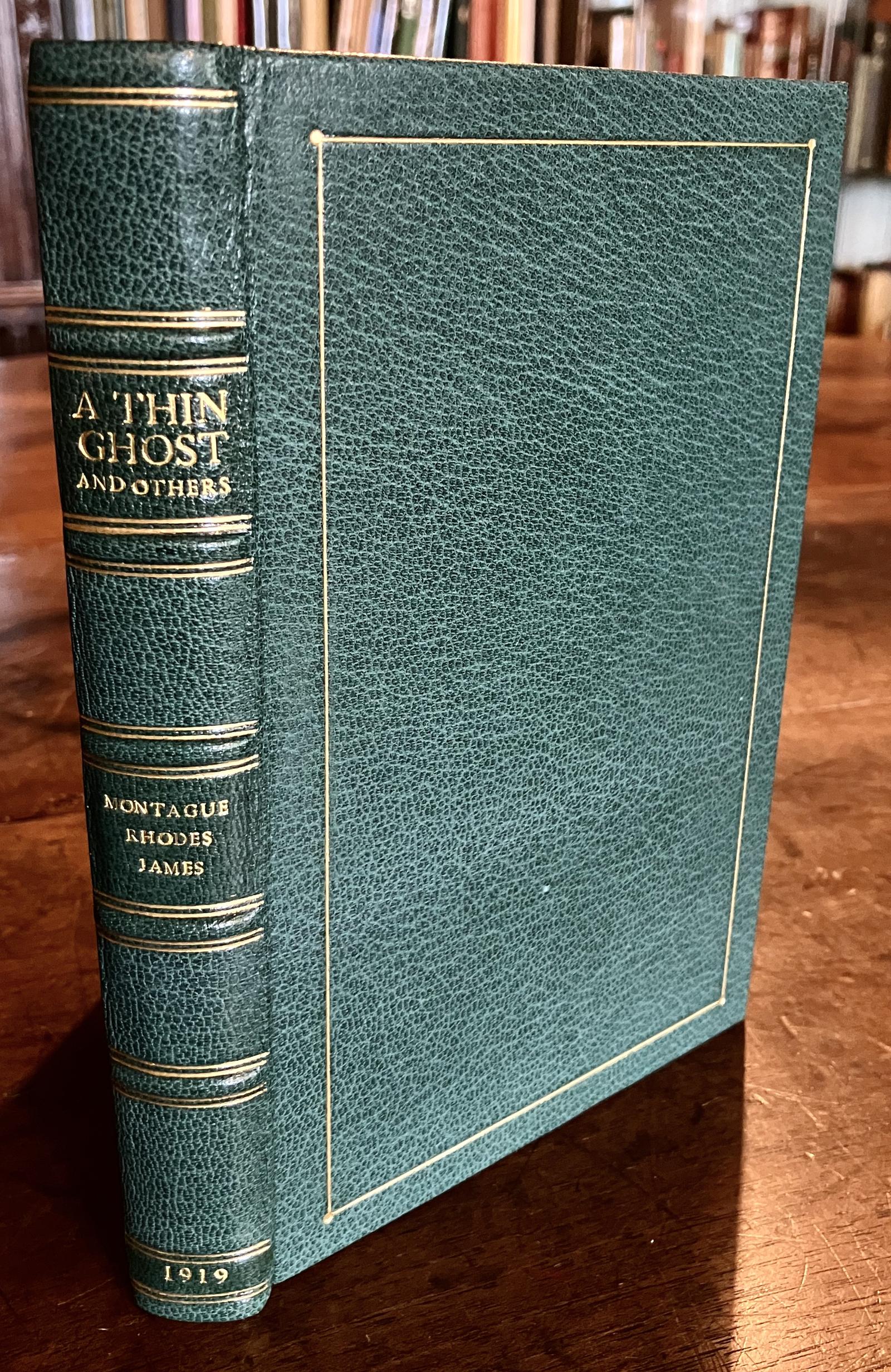 1919 M R James 1st Edition a Thin Ghost & Others Full Leather Binding + Slipcase (1 of 4)