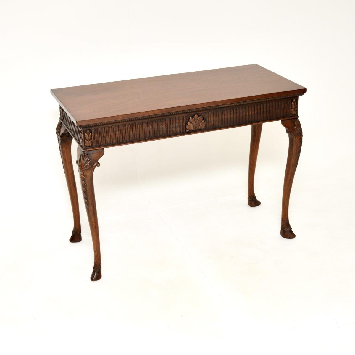 Antique Mahogany Console / Side Table (1 of 13) Antique Mahogany Console / Side Table (1 of 13)