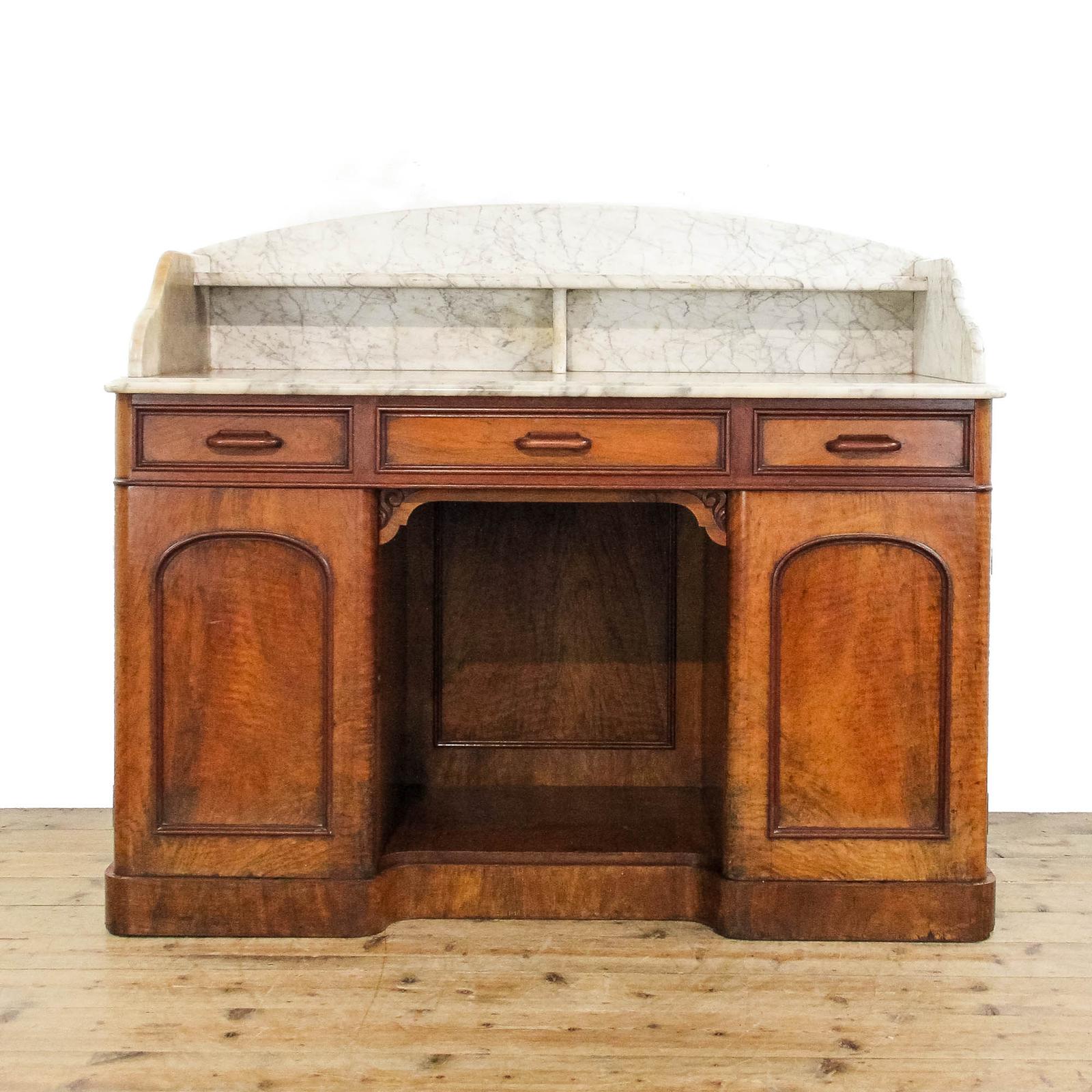 Antique Victorian Mahogany Marble Topped Washstand (1 of 13)
