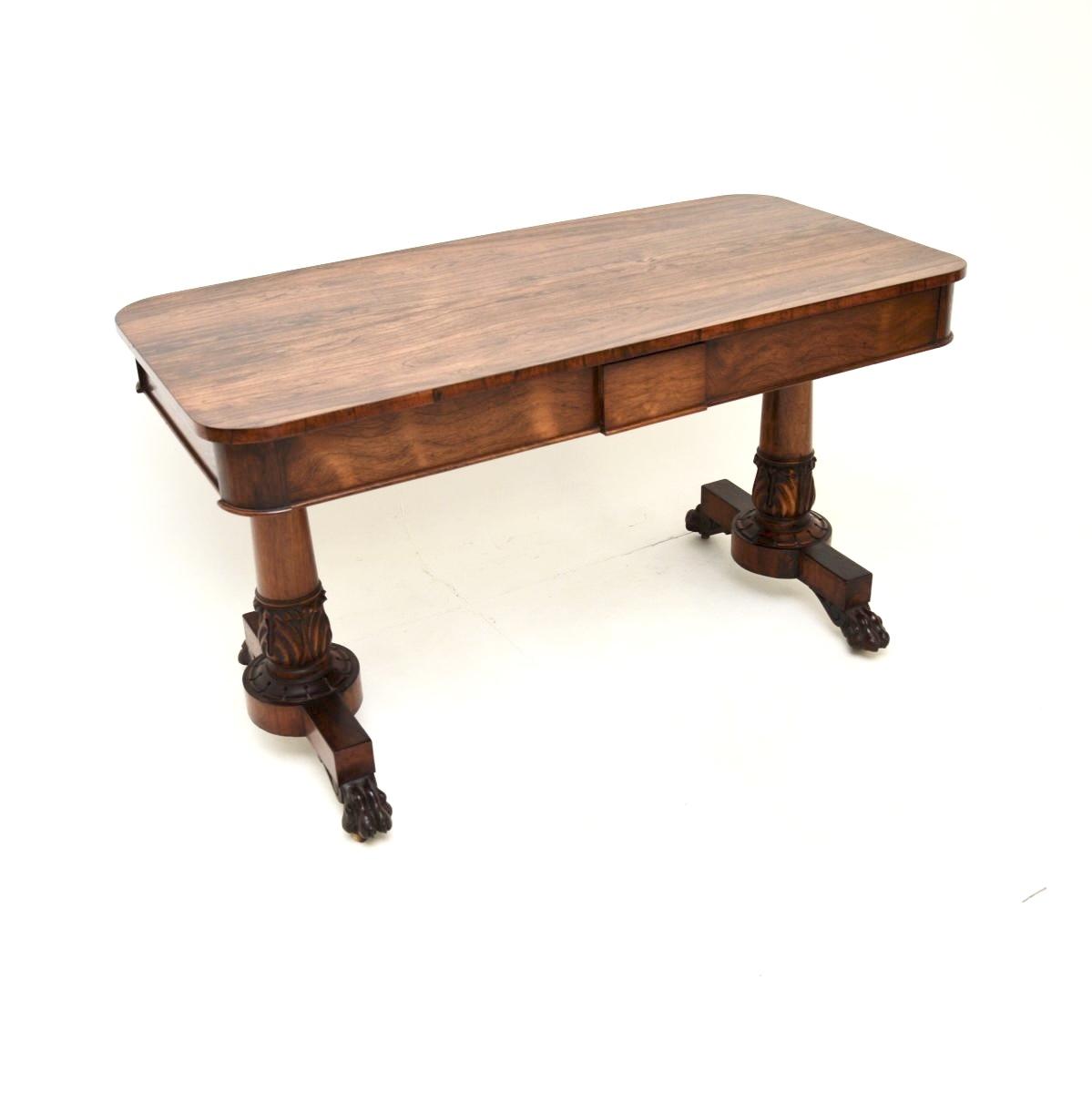 Antique William IV Rosewood Writing Desk (1 of 11) Antique William IV Rosewood Writing Desk (1 of 11)