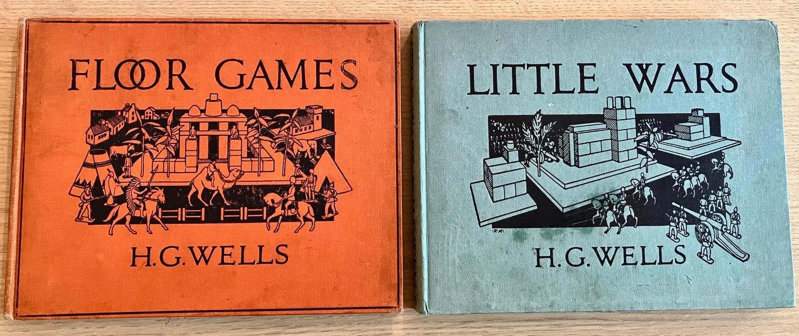 1931 Little Wars & Floor Games by H G Wells Children's Indoor Games 2 X Vols (1 of 5) 1931 Little Wars & Floor Games by H G Wells Children's Indoor Games 2 X Vols (1 of 5)