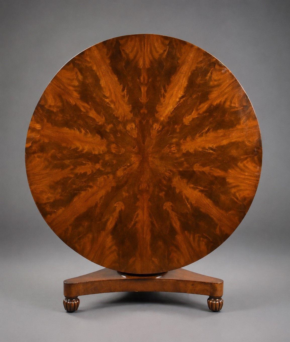 Regency Flame Mahogany Breakfast Table (1 of 7) Regency Flame Mahogany Breakfast Table (1 of 7)