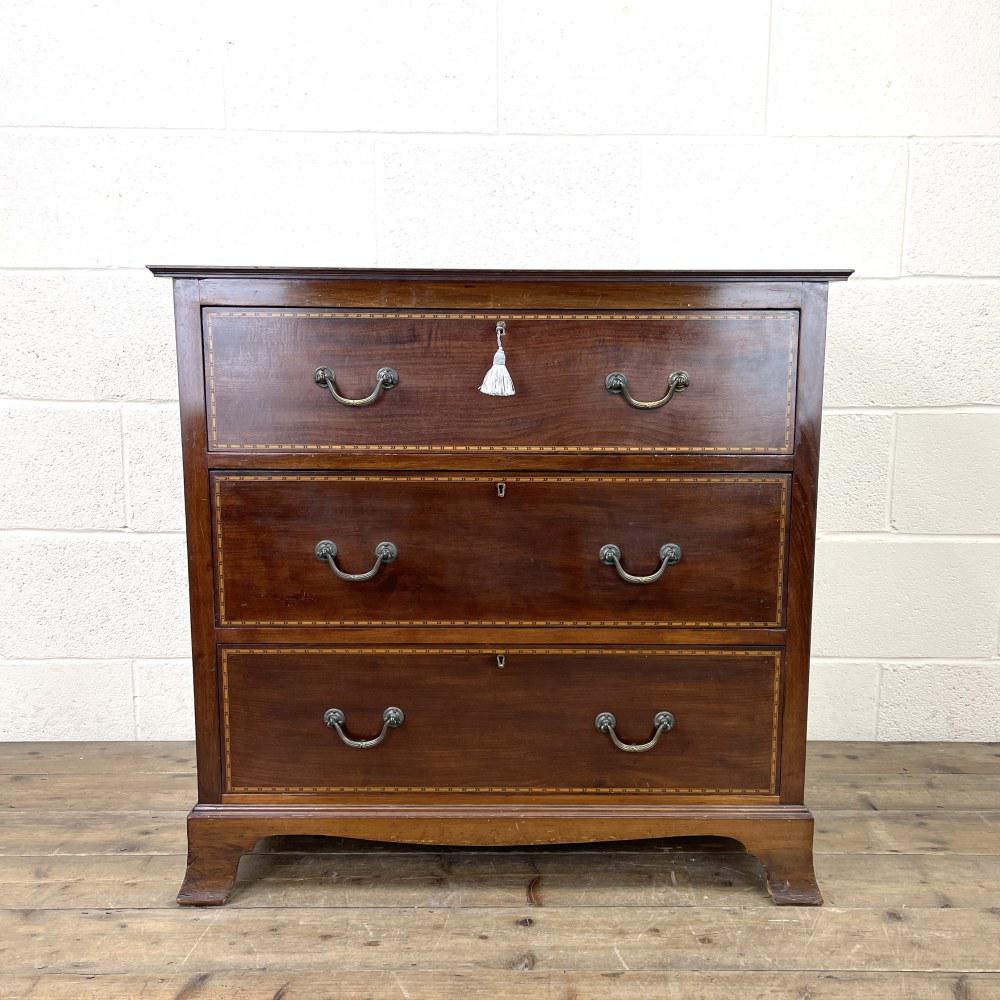 Inlaid Mahogany Small Chest of Drawers (1 of 13) Inlaid Mahogany Small Chest of Drawers (1 of 13)
