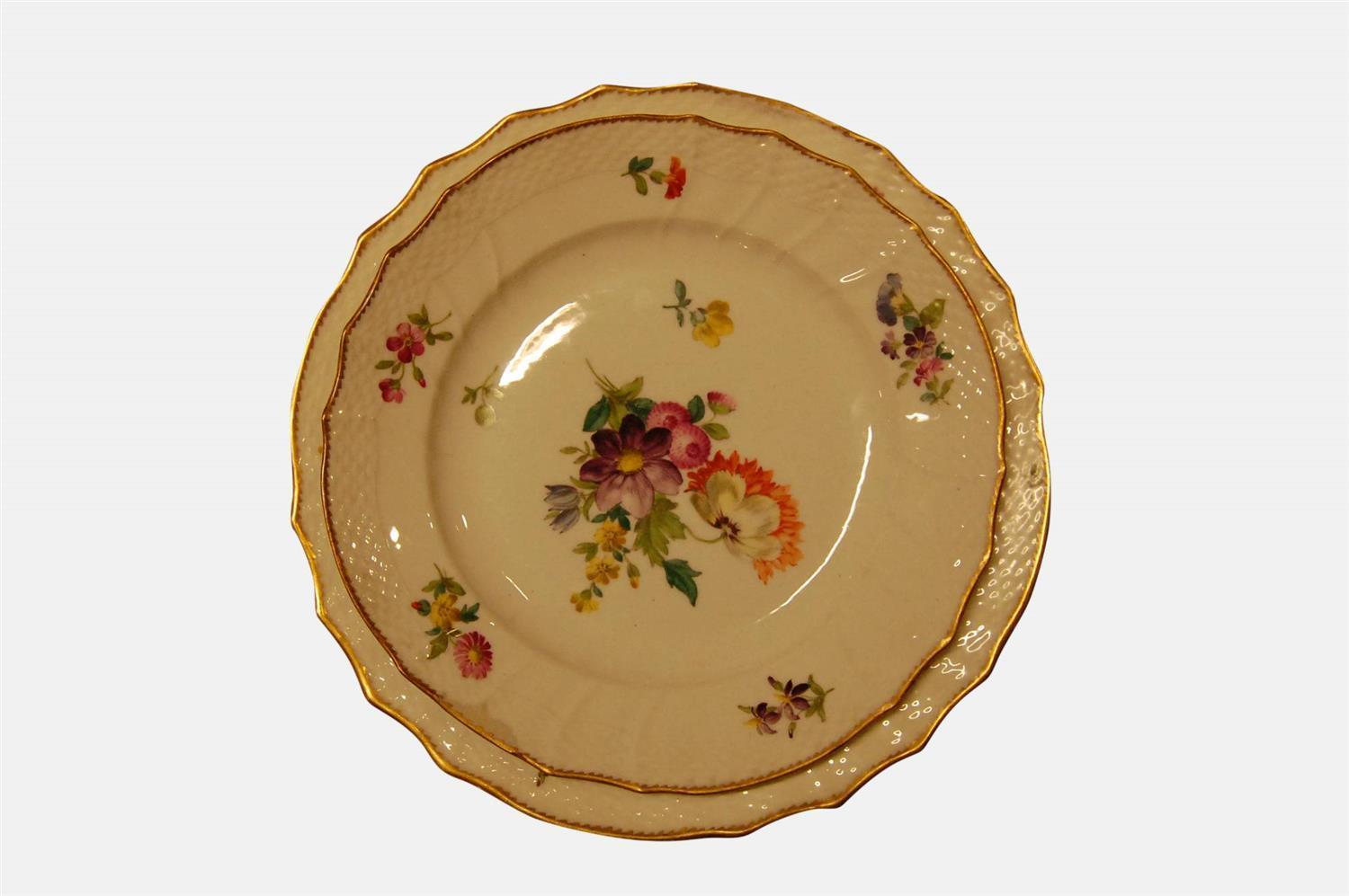 Set of Copenhagen China Plates (1 of 1) Set of Copenhagen China Plates (1 of 1)