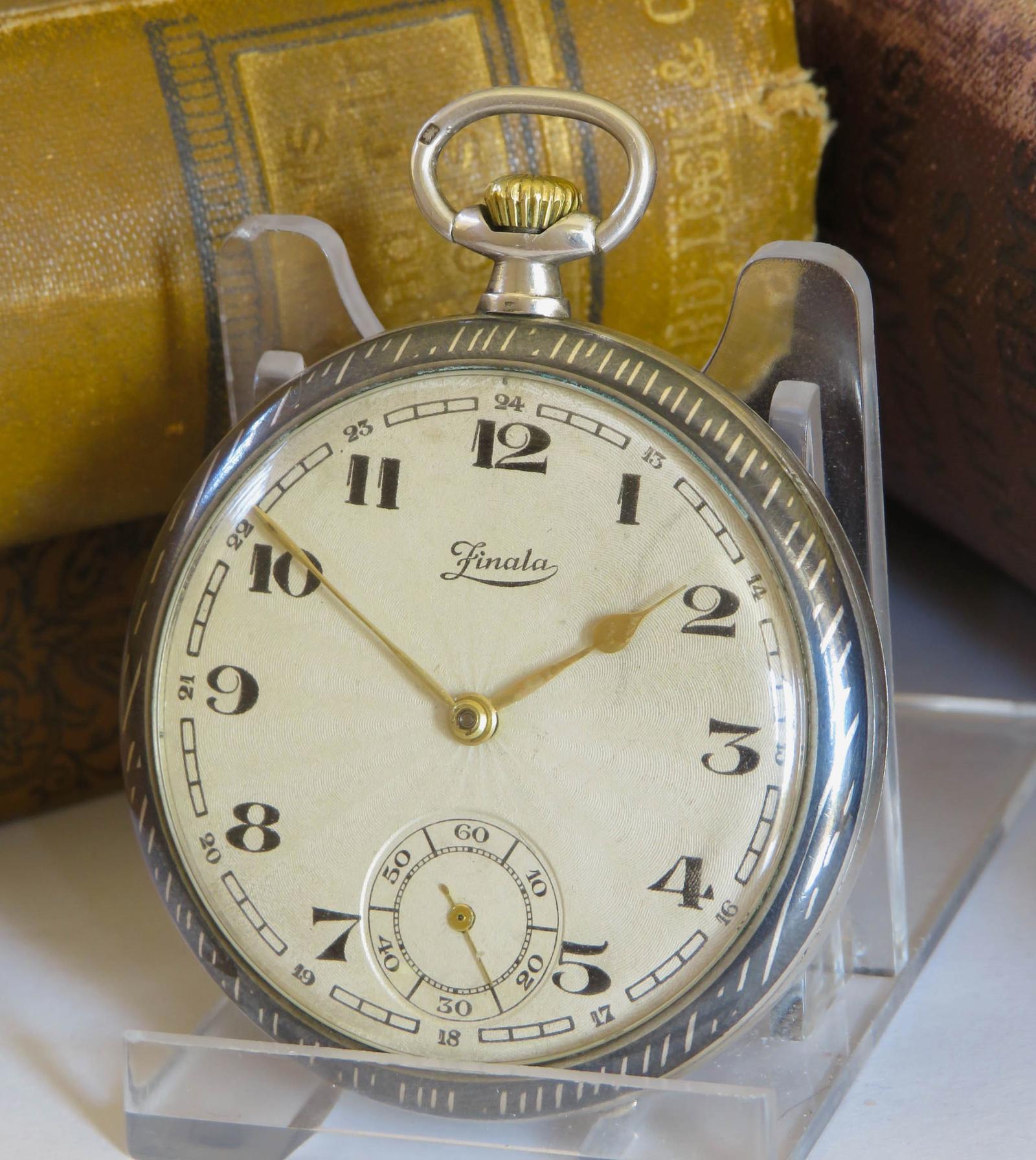 Pocket Watch : 1930s Finala Niello Pocket Watch by Silvana (1 of 5) Pocket Watch : 1930s Finala Niello Pocket Watch by Silvana (1 of 5)