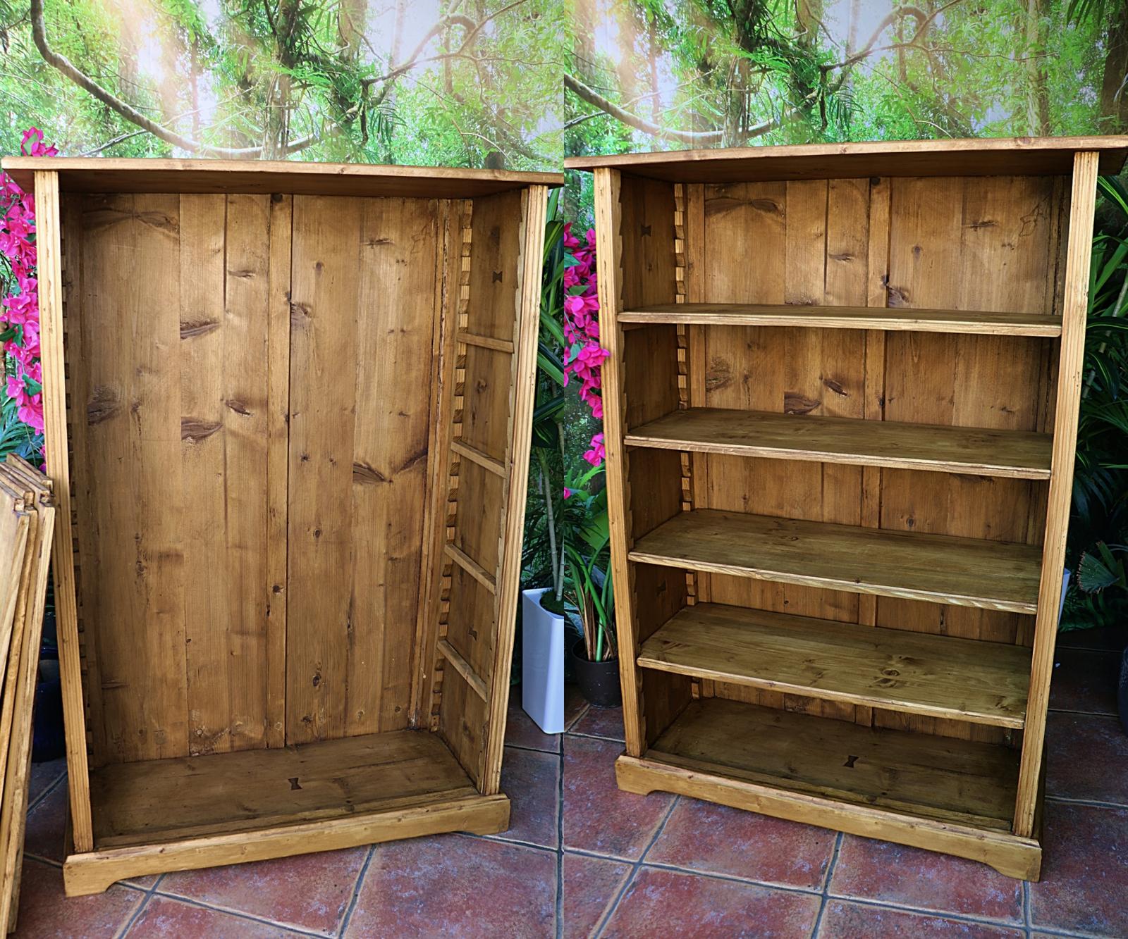 WOW! Old Pine Adjustable Shelves/ Bookshelf/ Office Storage (1 of 11) WOW! Old Pine Adjustable Shelves/ Bookshelf/ Office Storage (1 of 11)