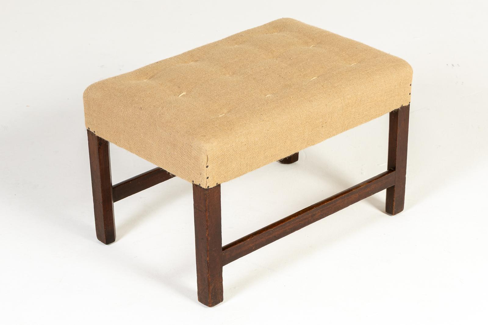 18th Century English Mahogany Stool (1 of 4)