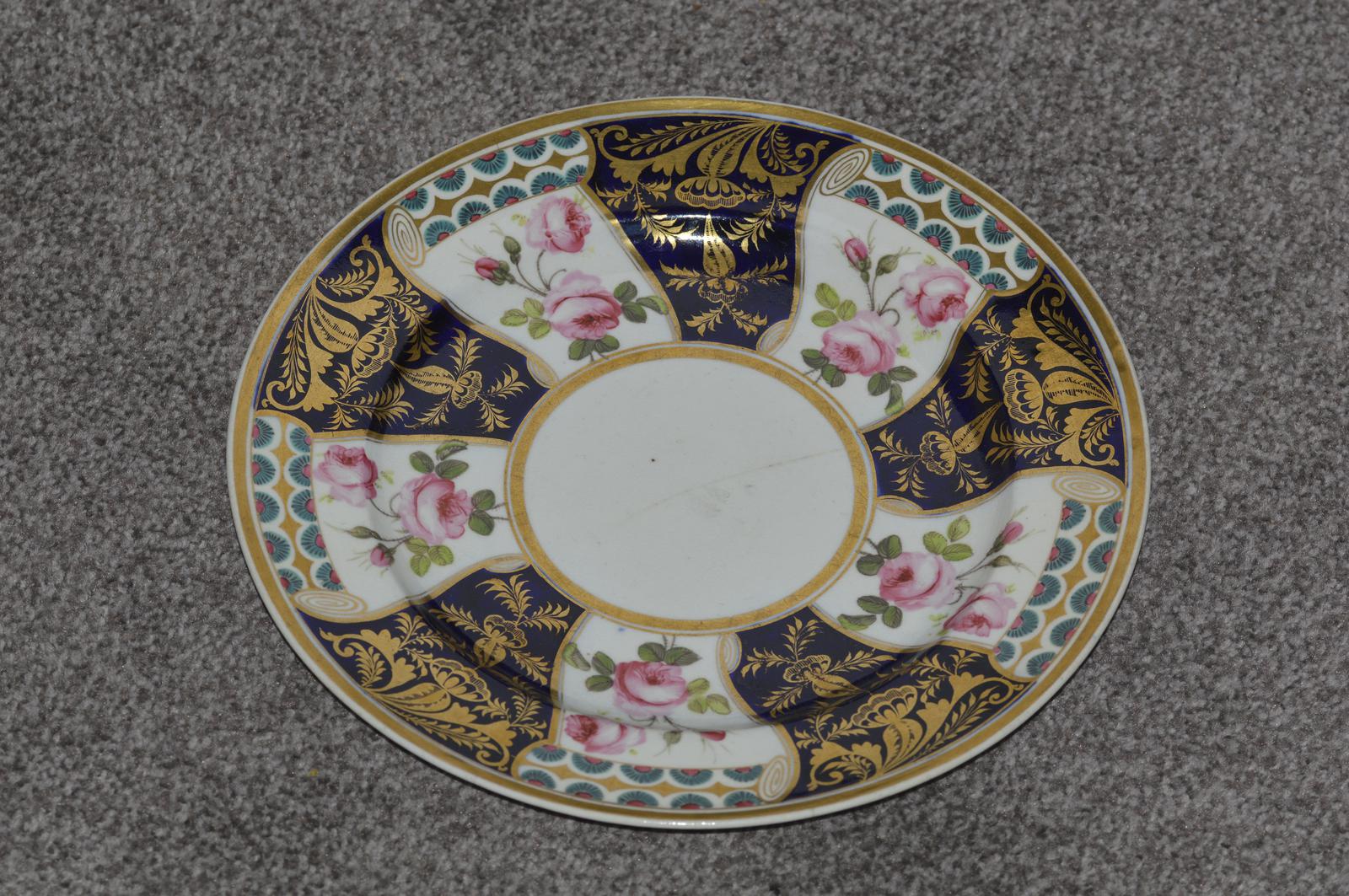 19th Century Stevenson & Hancock Derby Plate (1 of 3)
