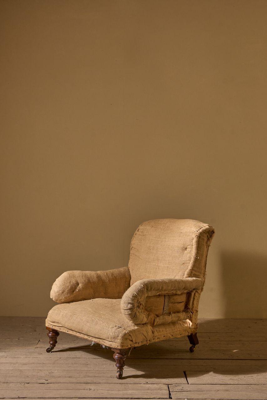 Large Proportioned 19th Century Grafton Style Armchair (1 of 5) Large Proportioned 19th Century Grafton Style Armchair (1 of 5)