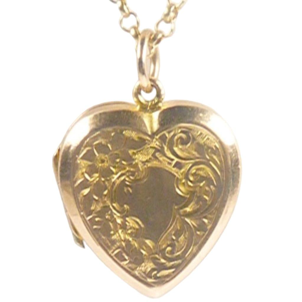 Antique Fully Hallmarked 375 Gold Locket (1 of 11)