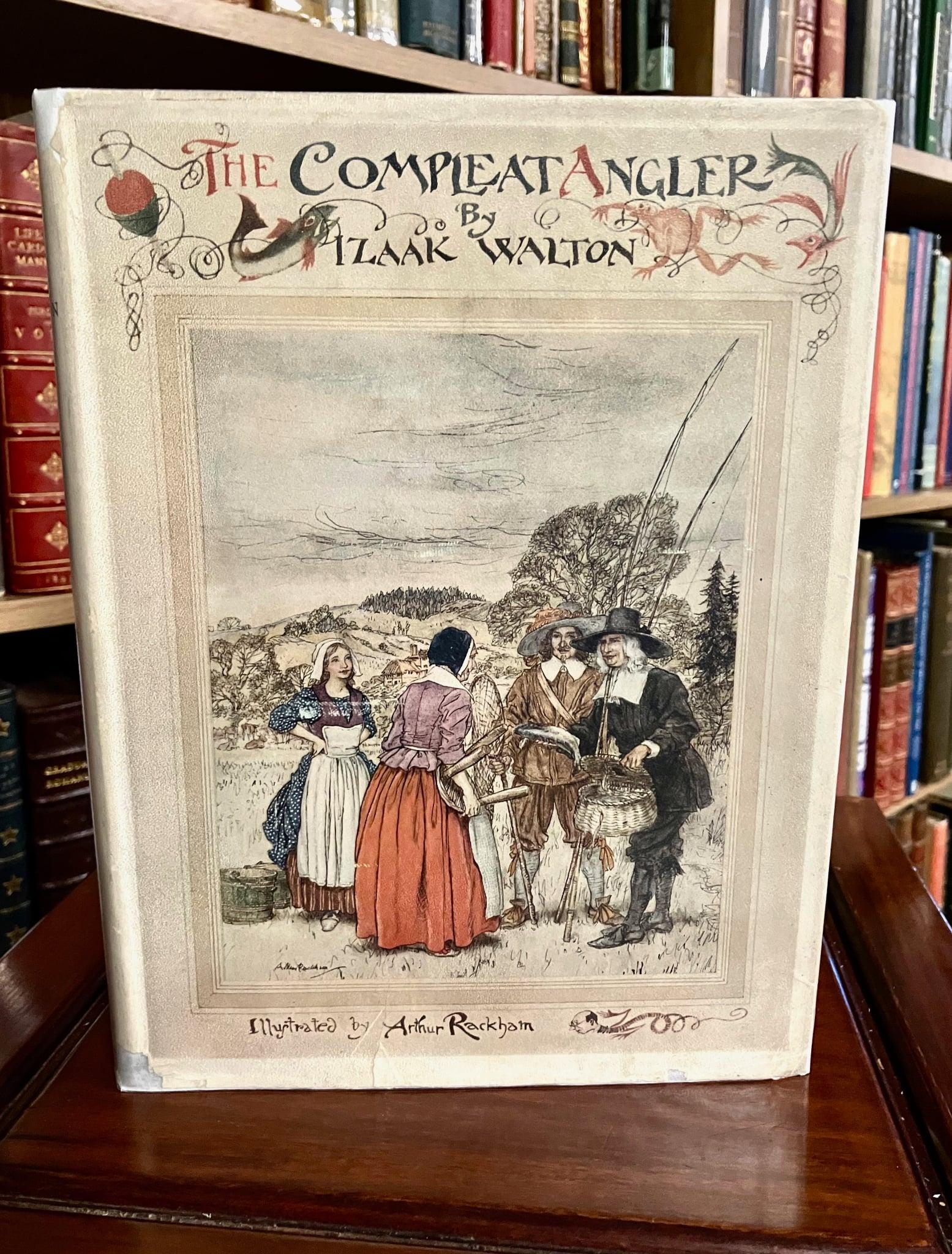 1931 Arthur Rackham Ed of the Complete Angler + Dust Jacket 12 X Colour Plates (1 of 5) 1931 Arthur Rackham Ed of the Complete Angler + Dust Jacket 12 X Colour Plates (1 of 5)