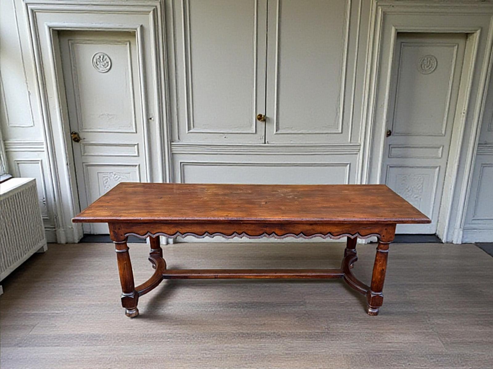 Large French Walnut Country Dining Table (1 of 17) Large French Walnut Country Dining Table (1 of 17)