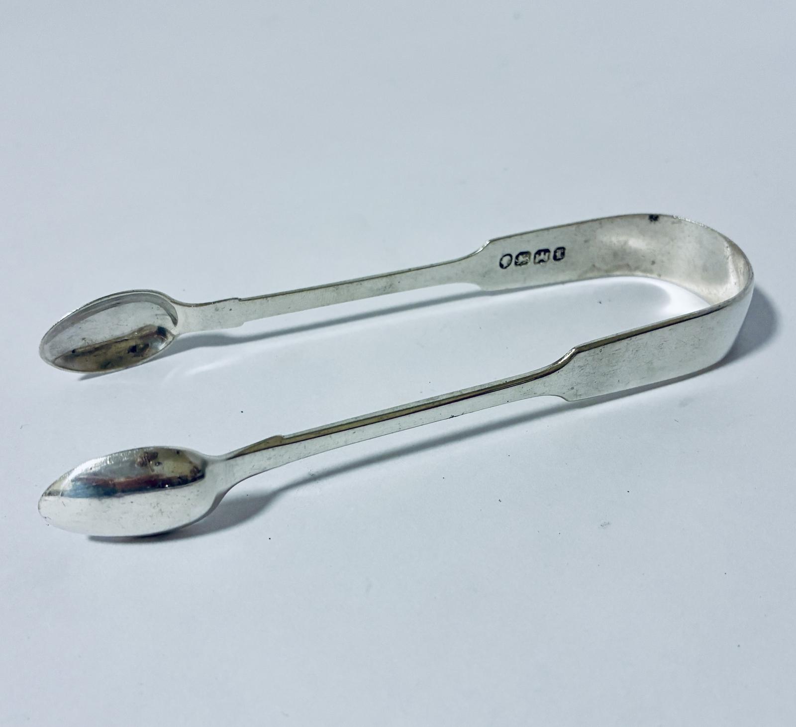 Exeter Silver Sugar Tongs (1 of 6) Exeter Silver Sugar Tongs (1 of 6)