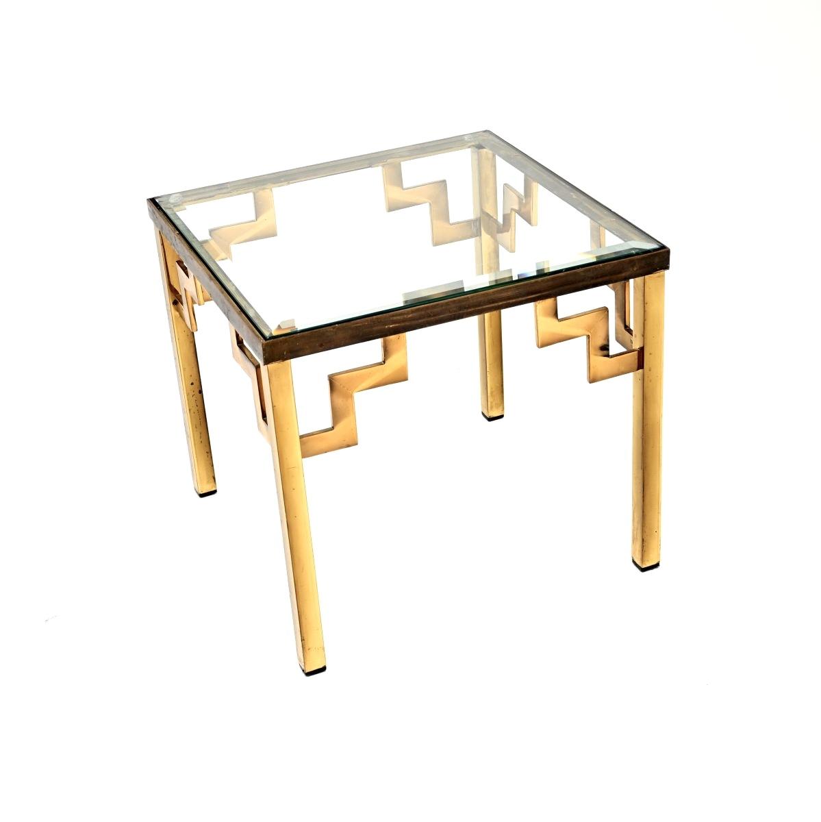 Vintage French Brass Side / Coffee Table (1 of 6) Vintage French Brass Side / Coffee Table (1 of 6)