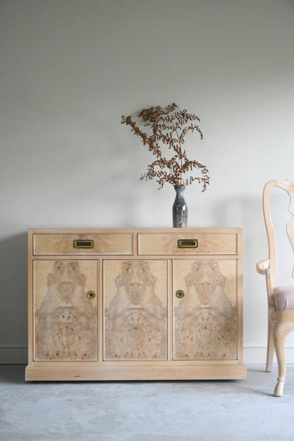 Drexel Heritage Corinthian Burl Ash Sideboard (1 of 12) Drexel Heritage Corinthian Burl Ash Sideboard (1 of 12)