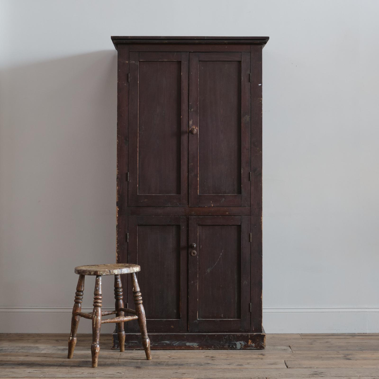 20th Century Scratch Built Pine Cupboard (1 of 10)