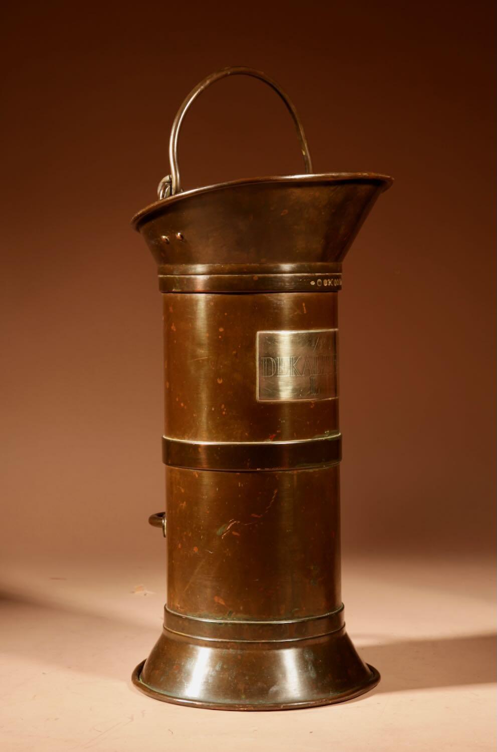 Dutch Brass & Copper Milk Measure (1 of 11)
