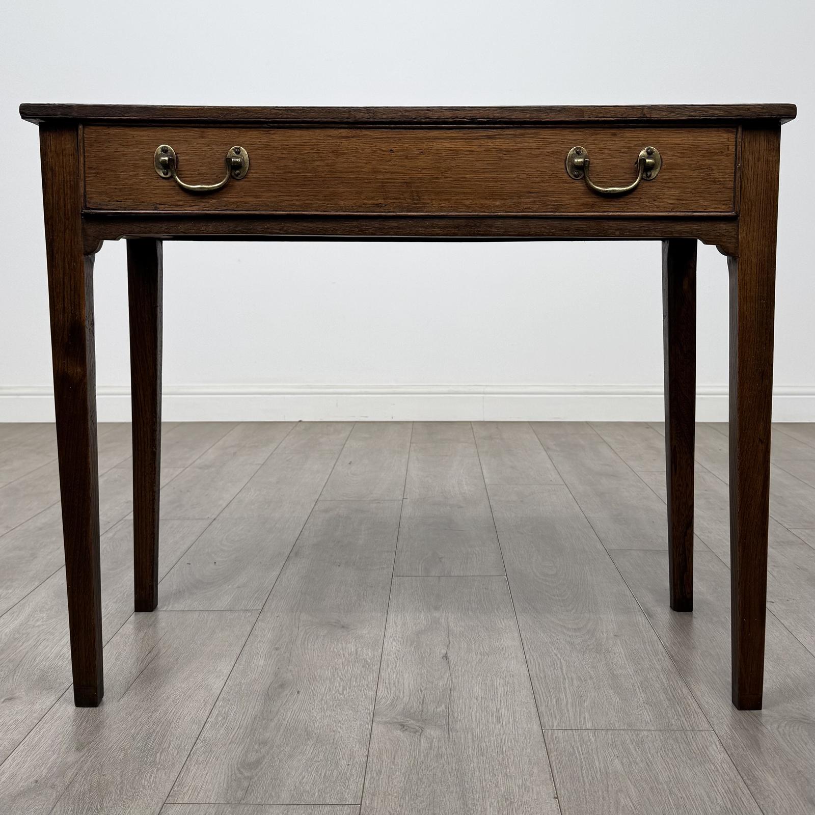 Antique 18th Century Georgian Writing Table In Oak (1 of 11) Antique 18th Century Georgian Writing Table In Oak (1 of 11)