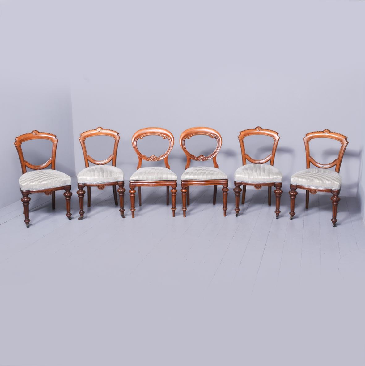 6 Victorian Dining Chairs (1 of 11) 6 Victorian Dining Chairs (1 of 11)