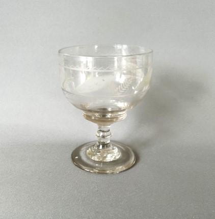 A Fine Georgian Naive Etched Rummer (1 of 6) A Fine Georgian Naive Etched Rummer (1 of 6)