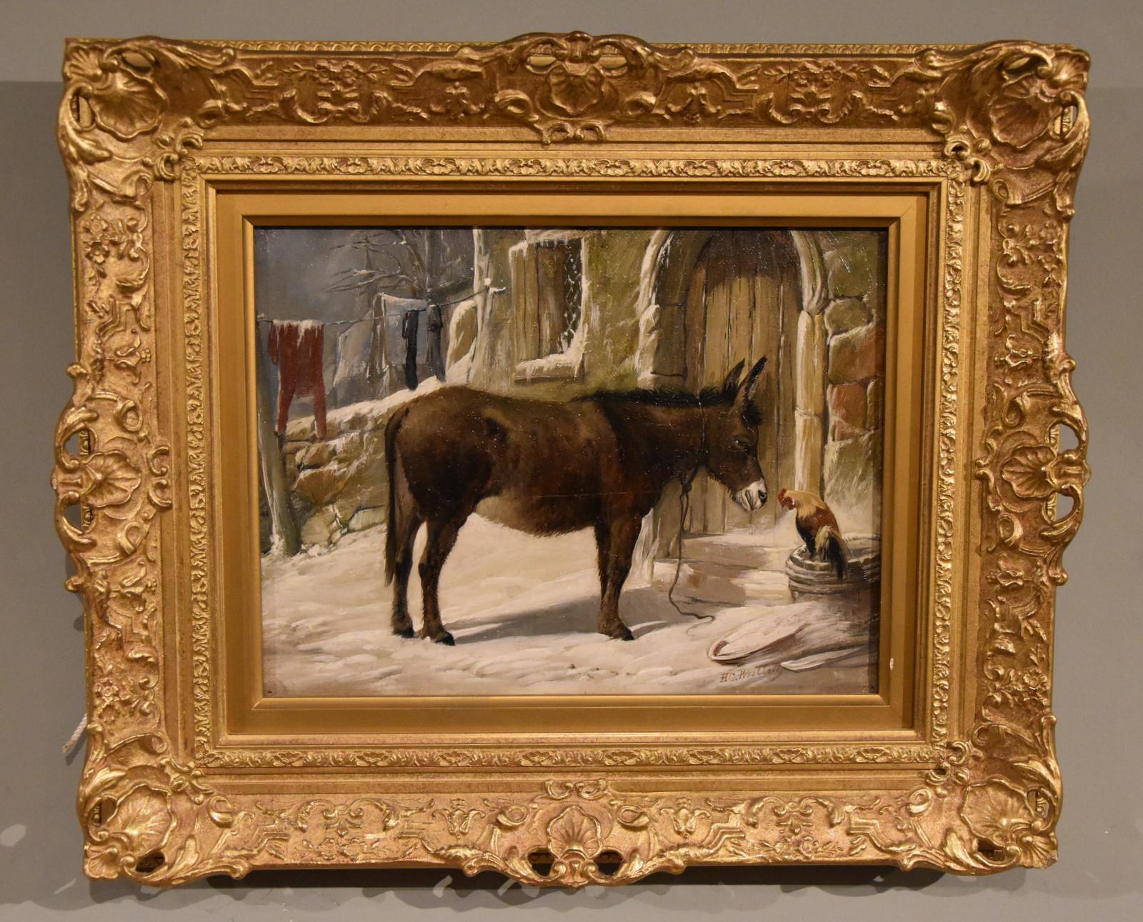 Oil Painting by Henry Charles Woollett - Winter (1 of 5)