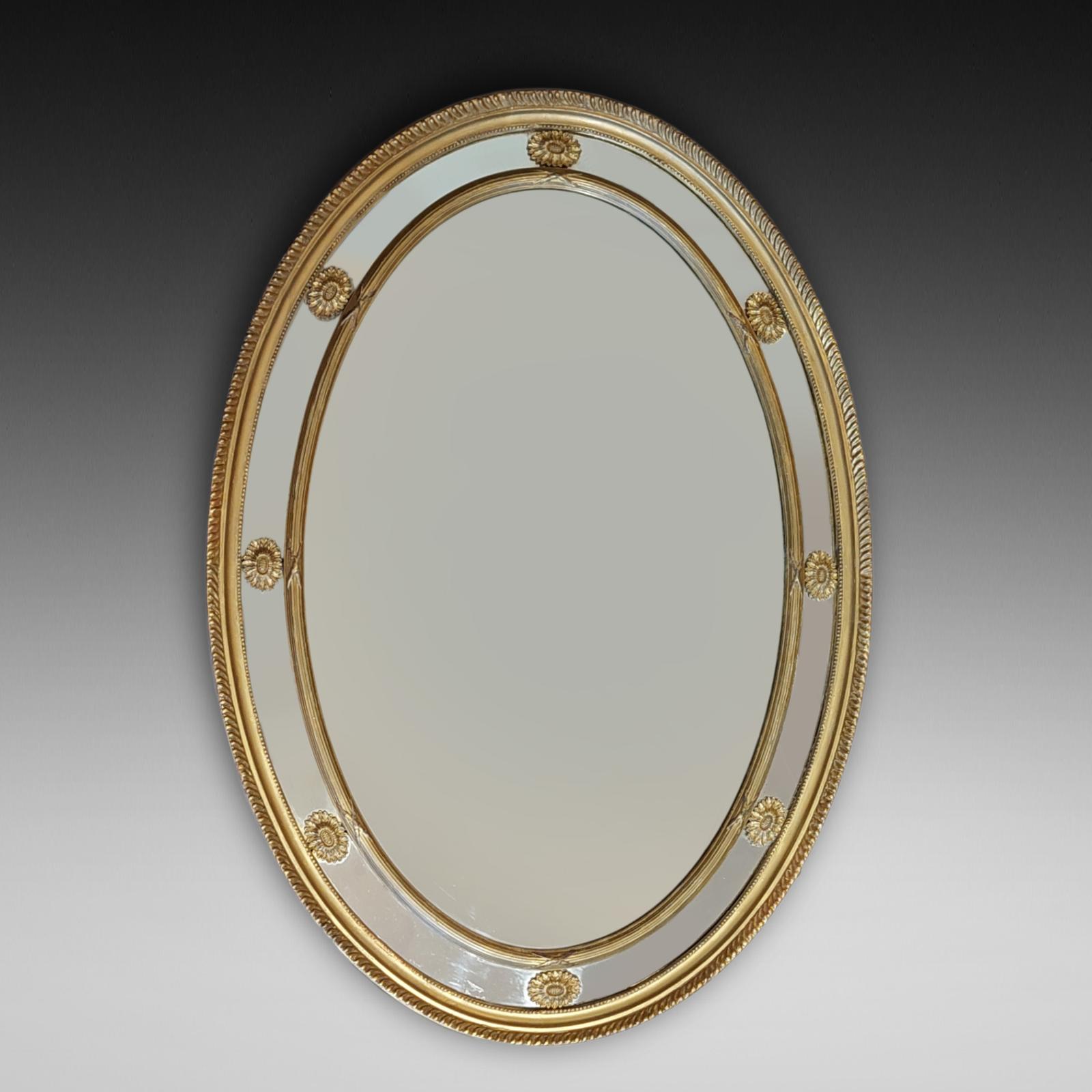 Late 19th Century Regency Style Giltwood Mirror (1 of 8) Late 19th Century Regency Style Giltwood Mirror (1 of 8)