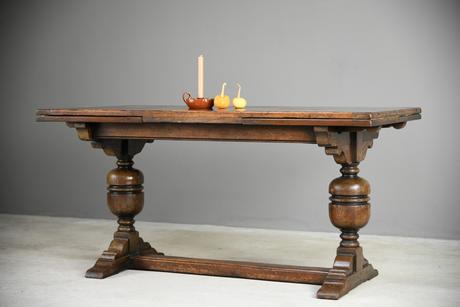 Jacobean Style Oak Dining Table (1 of 13) Jacobean Style Oak Dining Table (1 of 13)