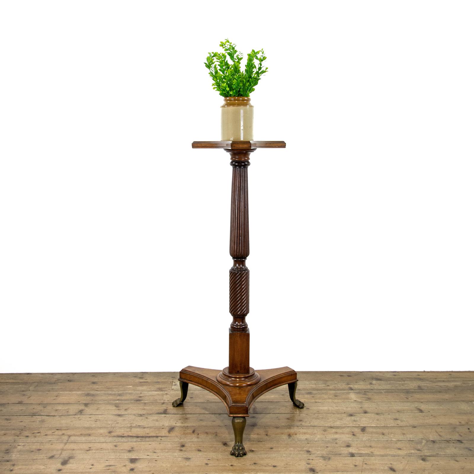Large Antique Mahogany Torchere Stand (1 of 8) Large Antique Mahogany Torchere Stand (1 of 8)