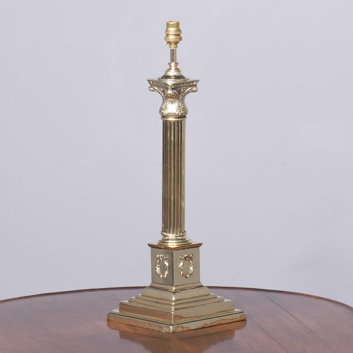 Converted Victorian Brass Oil Lamp (1 of 6) Converted Victorian Brass Oil Lamp (1 of 6)