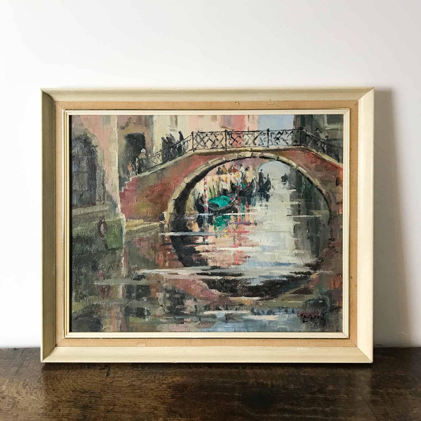 'Venice' Oil Painting by J McCulloch (1 of 9) 'Venice' Oil Painting by J McCulloch (1 of 9)