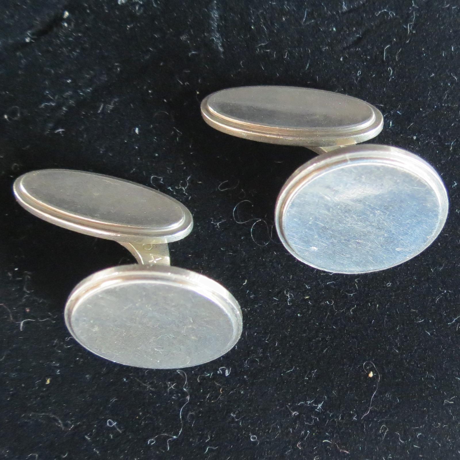 Georg Jensen Mid 20th Century Silver Cufflinks by Henry Pilstrup (1 of 5)