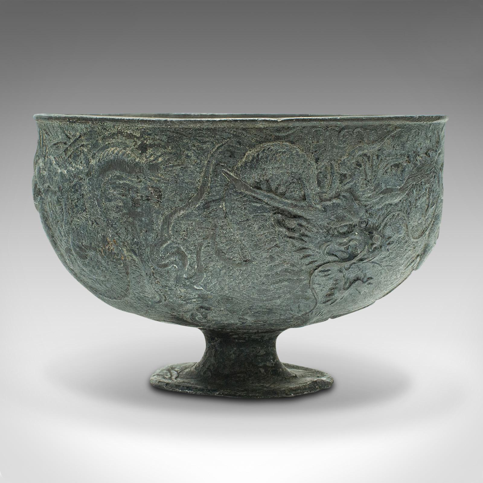 Antique Libation Cup, Chinese, Lead Alloy, Decorative Bowl c.1880 (1 of 9) Antique Libation Cup, Chinese, Lead Alloy, Decorative Bowl c.1880 (1 of 9)