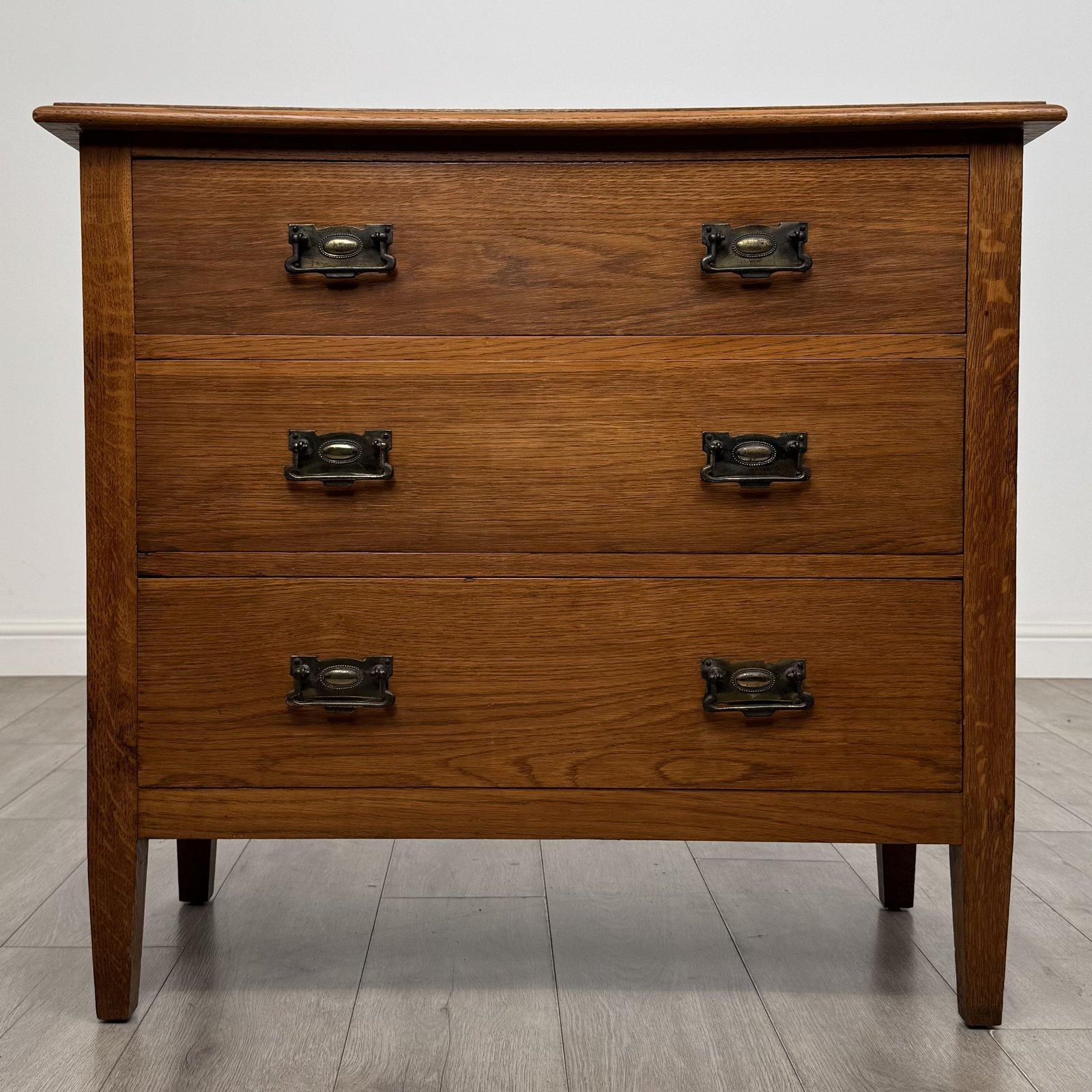 Antique Edwardian Golden Oak Chest of Drawers | Three Drawers | AF-6568 (1 of 11) Antique Edwardian Golden Oak Chest of Drawers | Three Drawers | AF-6568 (1 of 11)