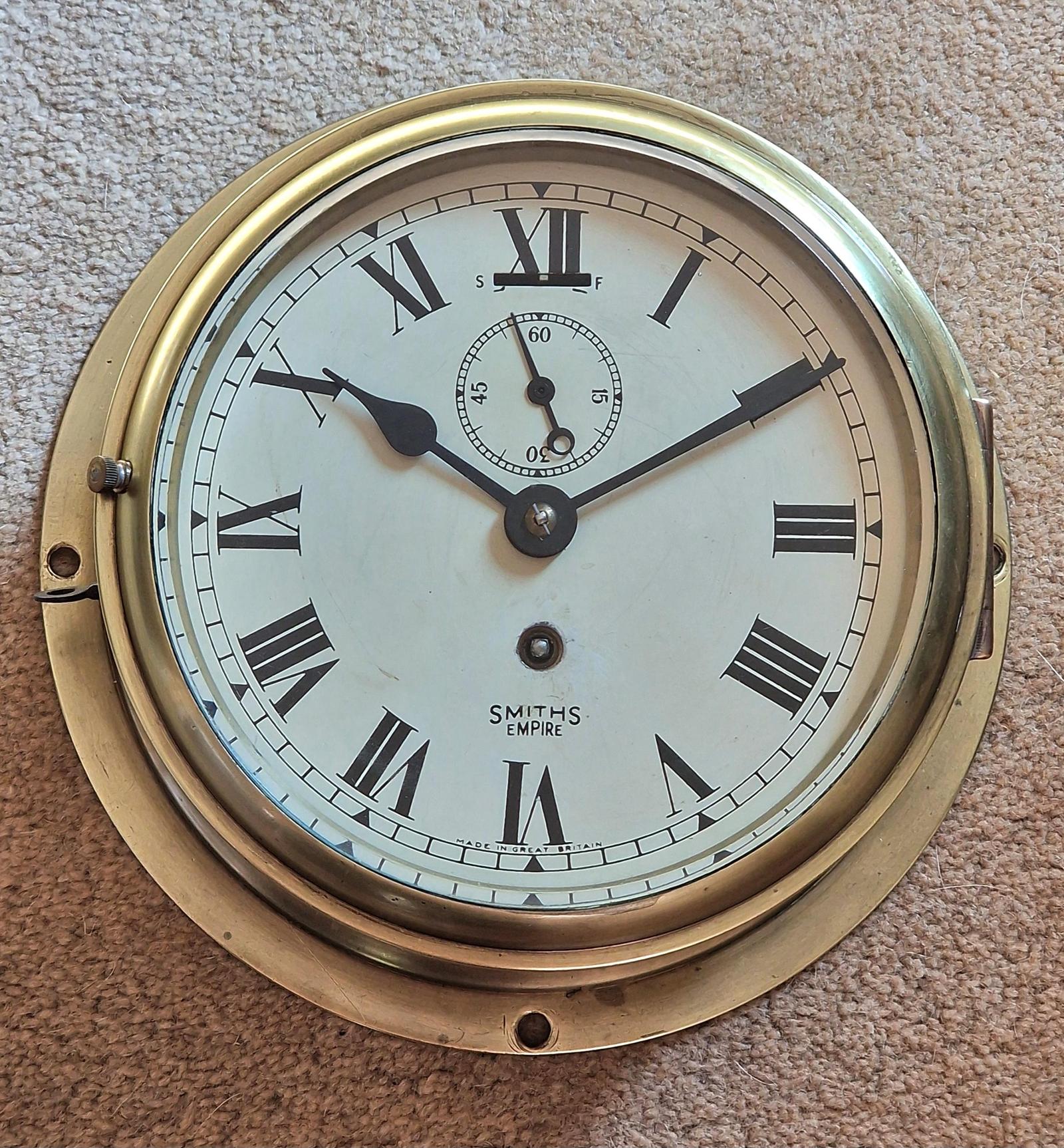 A Smiths Empire Ships Clock (1 of 5)