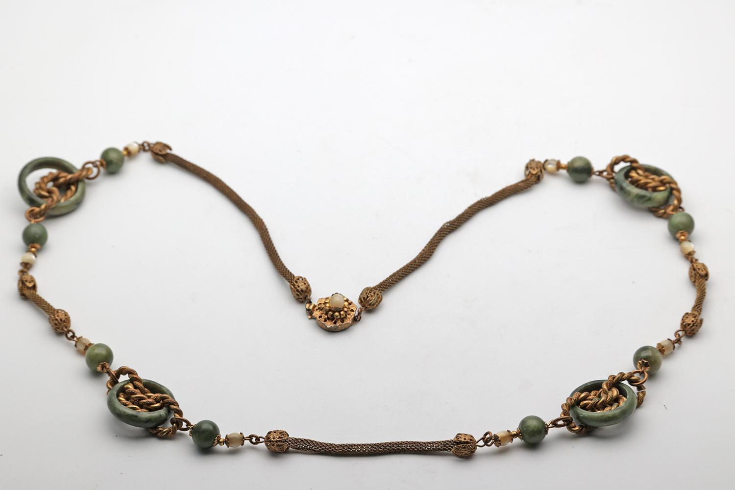 Vintage Miriam Haskell Necklace C1950s (1 of 5)