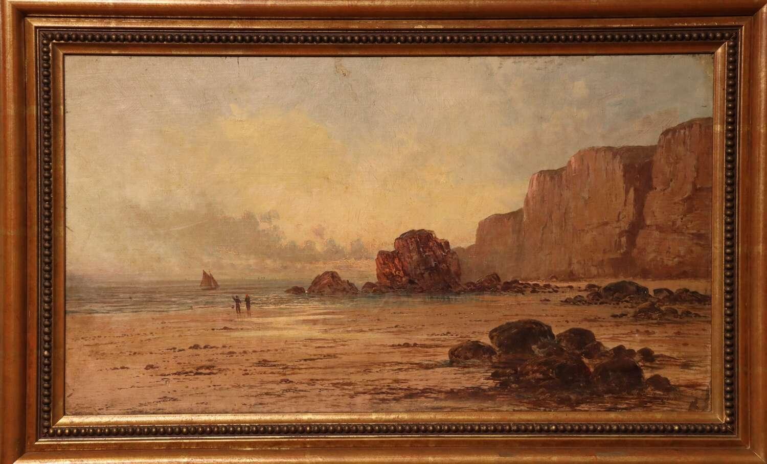 19thc Seascape - Oil on Canvas (1 of 4)