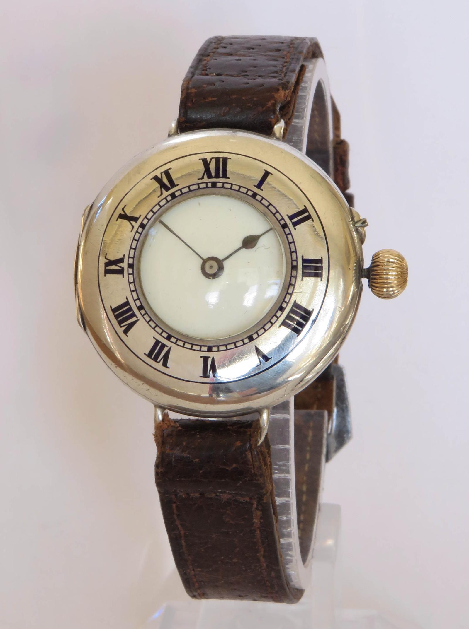 Watch: Antique Silver Stauffer Trench Watch (1 of 6)