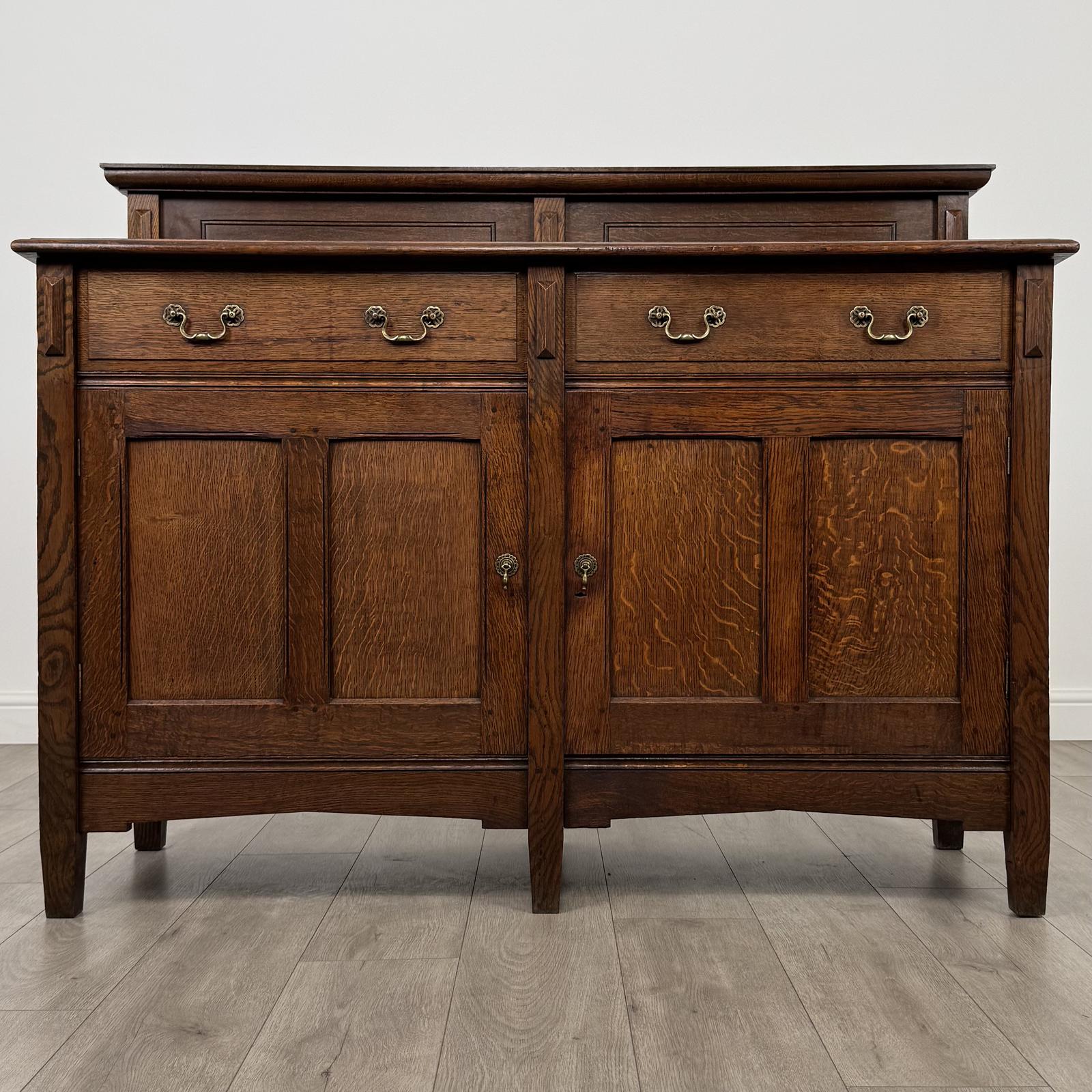 Antique 20th Century Good Quality Oak Sideboard (1 of 12) Antique 20th Century Good Quality Oak Sideboard (1 of 12)