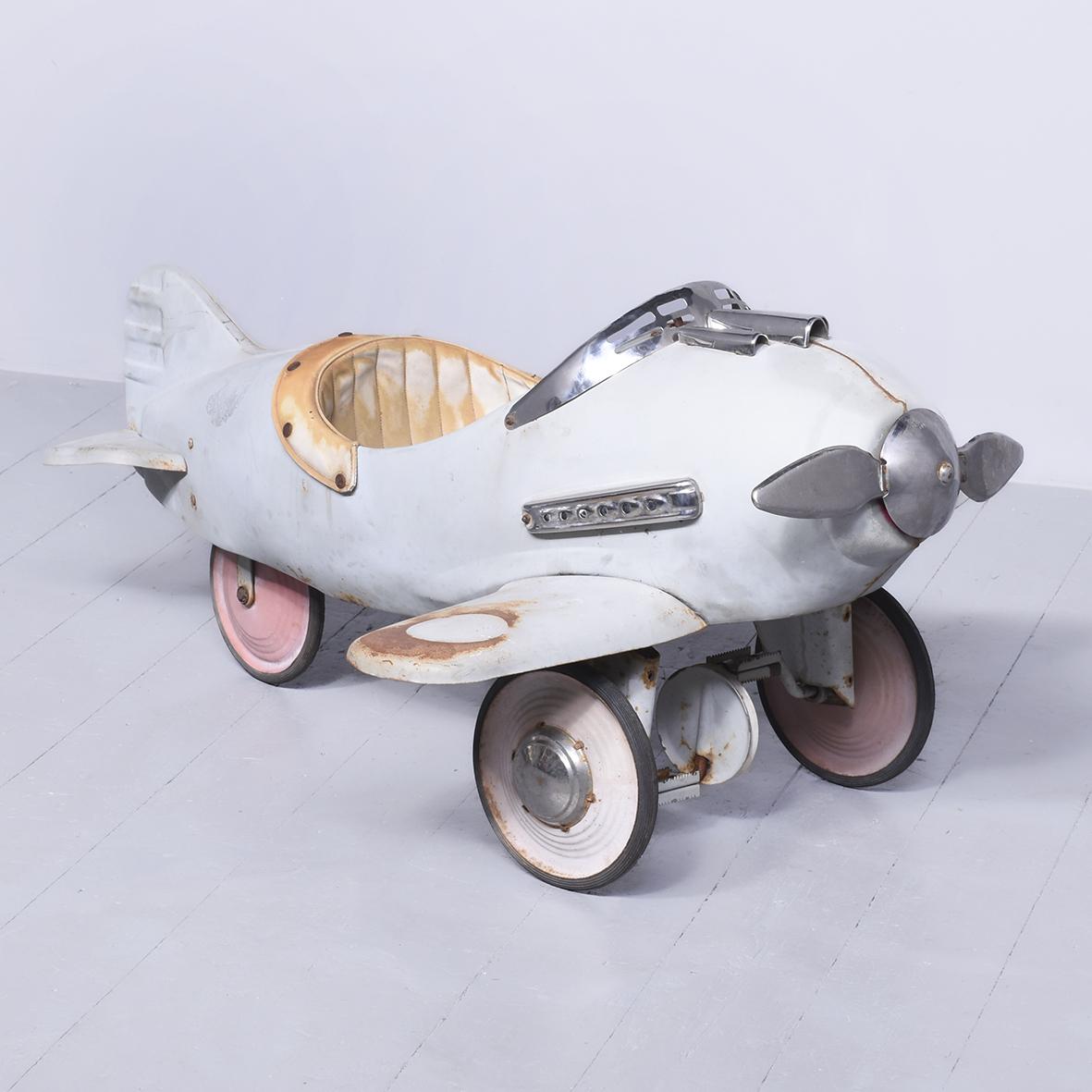 Tin Metal Model of an Airplane (1 of 10)