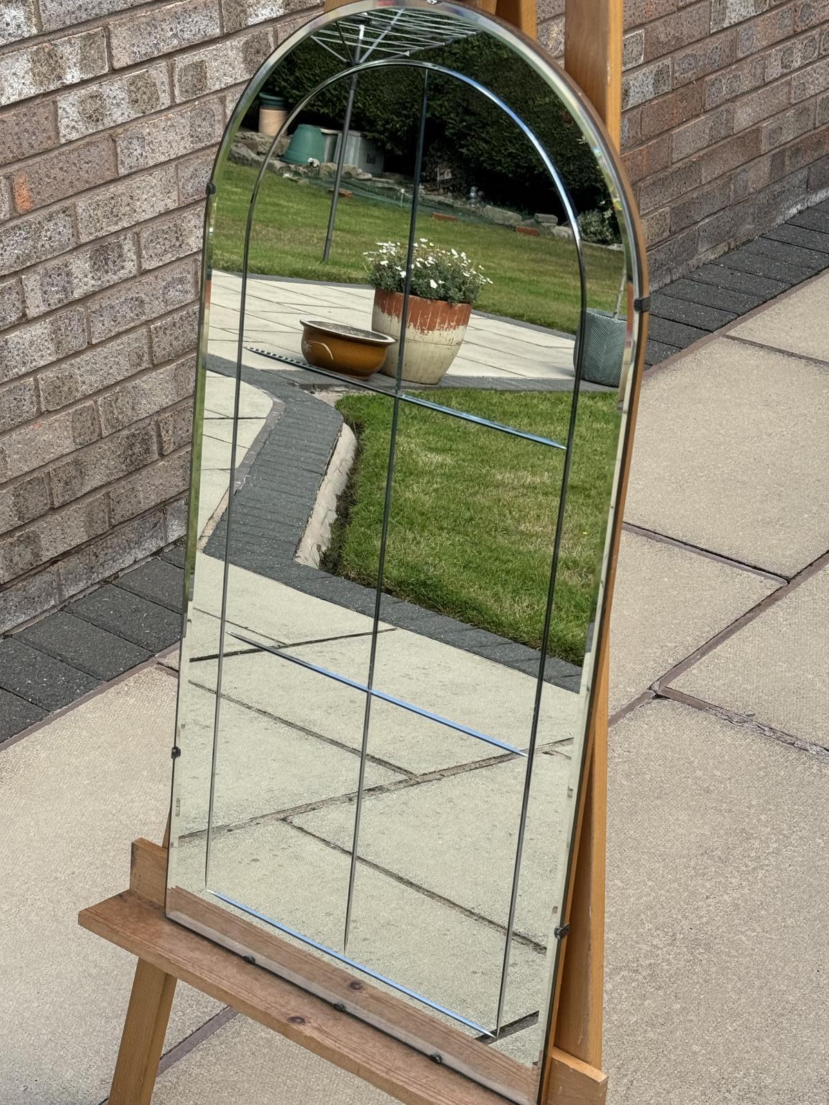 Arched Portrait Vintage Mirror (1 of 4)