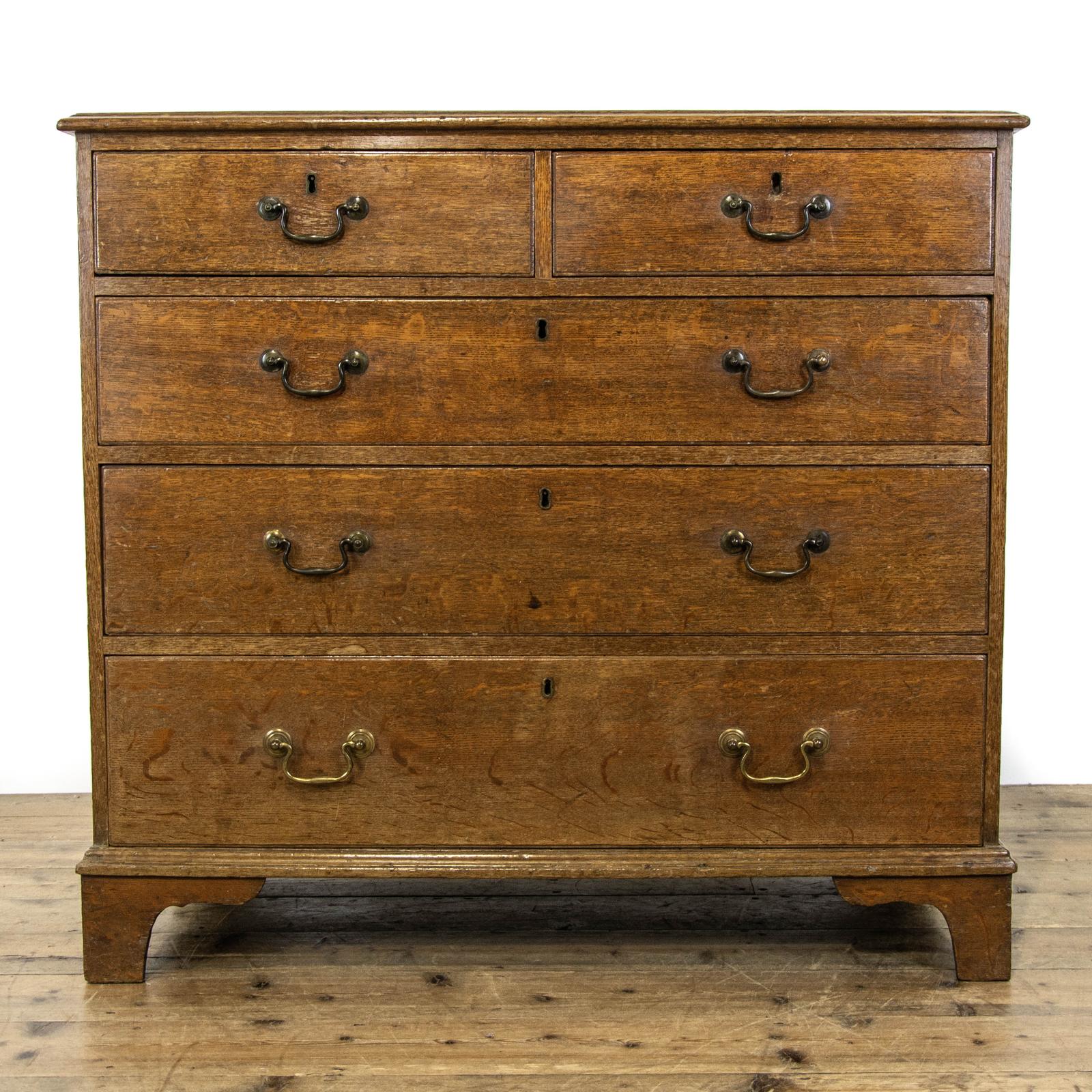 Antique Oak Chest of Drawers (1 of 9) Antique Oak Chest of Drawers (1 of 9)