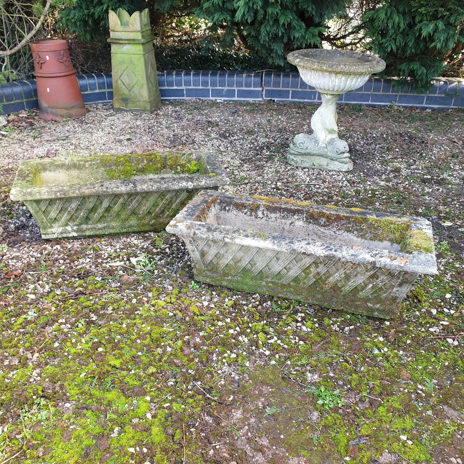 Good Pair of Garden Troughs (1 of 6)