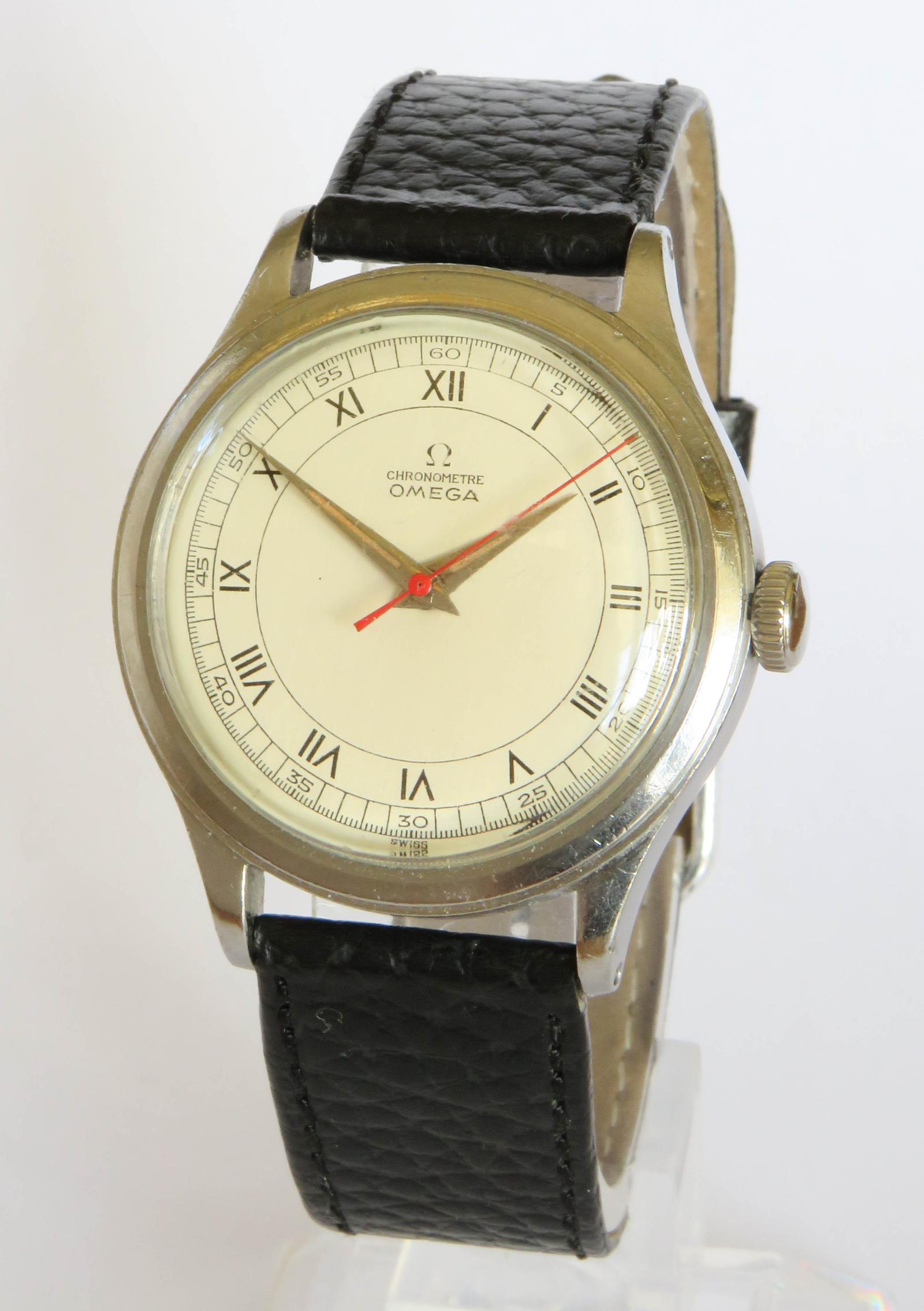 Watch : Gents Omega Wrist Watch, 1947 (1 of 5)