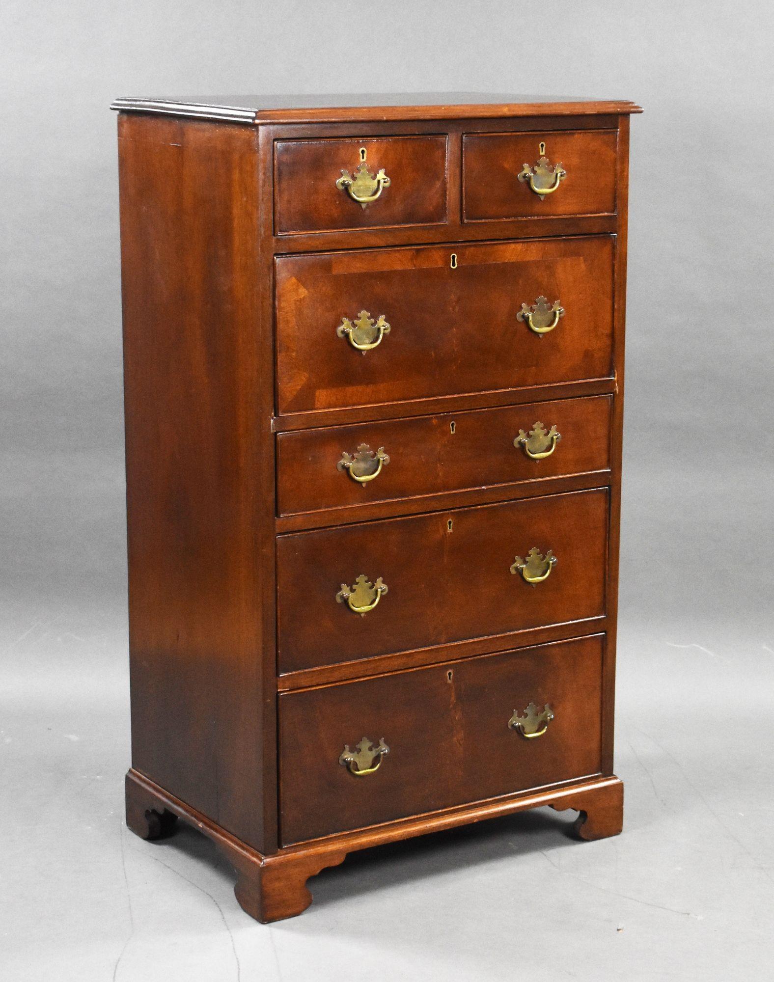 Mahogany Secretaire Chest c.1930 (1 of 10)