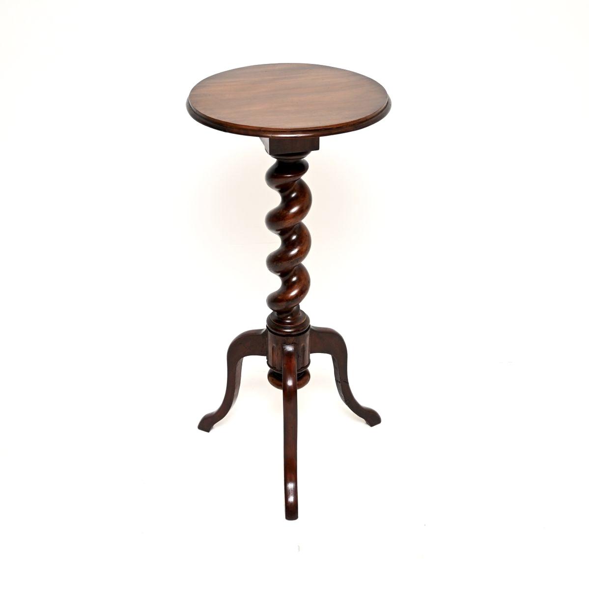 Antique Victorian Mahogany Barley Twist Occasional Table (1 of 9) Antique Victorian Mahogany Barley Twist Occasional Table (1 of 9)