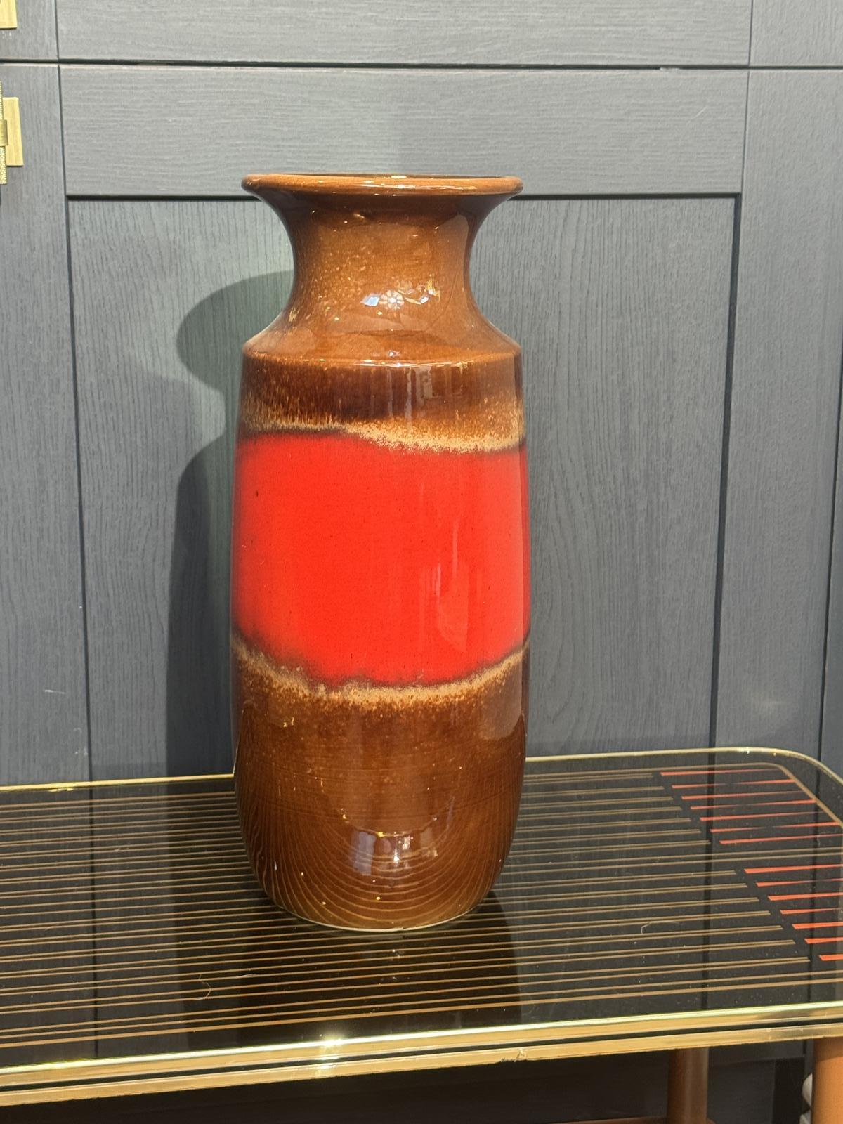 Tall West German Scheurich Vase (1 of 7)